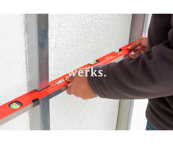 Уровень для монтажа гипсокартона 90 см Kapro 773B магнитный