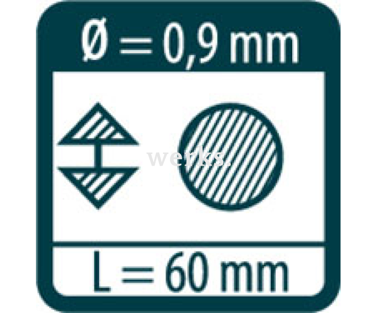 Грифели для карандаша Pica Fine Dry 7050 H 24 шт