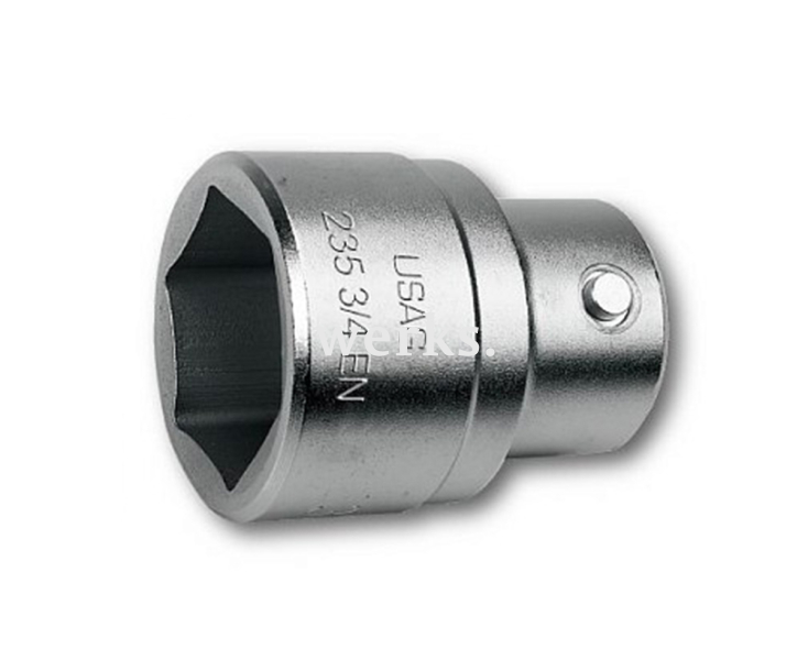 Торцевая головка шестигранная USAG 235 3/4 EN 37 мм 3/4" 02353122