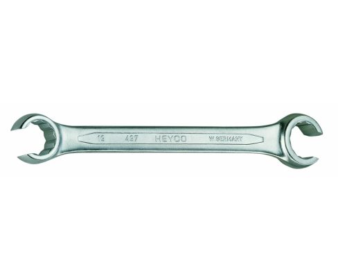 Ключ гаечный накидной двусторонний открытый 24х27 мм Heyco HE-00497242780