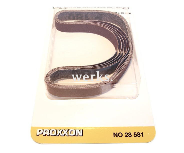 Лента шлифовальная корундовая К180 330 мм Proxxon 28581 5 шт.
