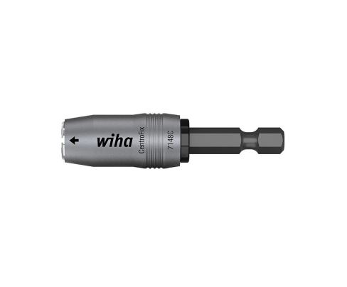 Быстросменный магнитный держатель бит Wiha CentroFix Force 7148 CF 39133, форма Е6.3 