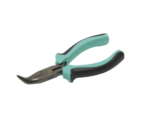 Длинногубцы прецизионные изогнутые ProsKit PM-755