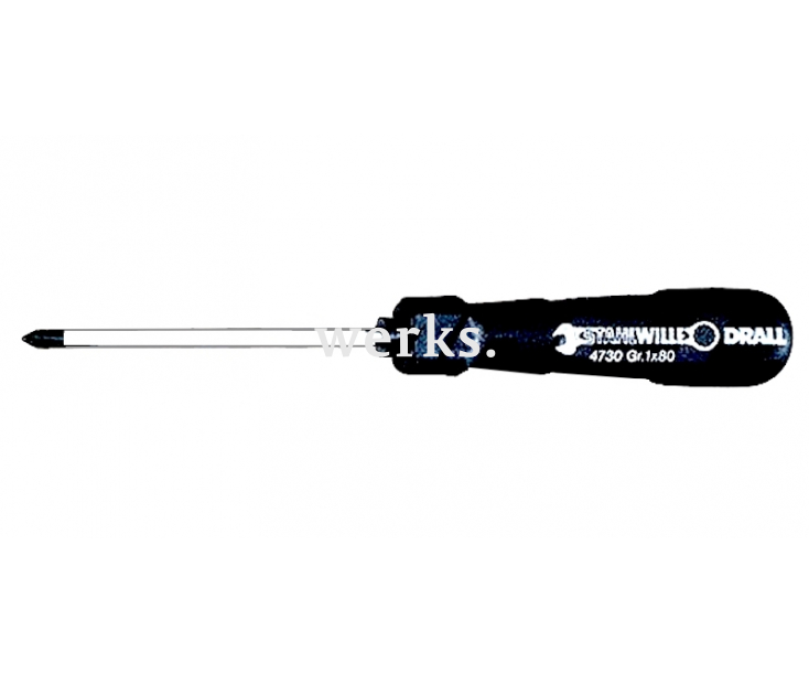 Отвертка инструментальная крестовая Phillips DRALL 4730 3 PH3 Stahlwille 47301003