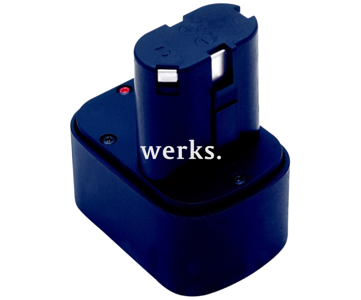 Аккумуляторная NiMH батарея 9,6 В / 2,0 А/ч для инструмента серии Klauke-Mini KLKRAM2