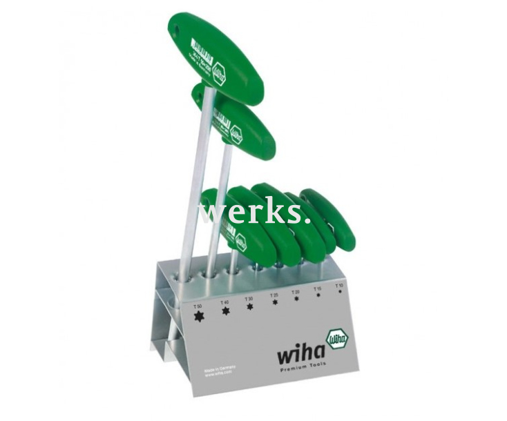 Набор отверток TORX с Т-образной рукояткой Wiha Classic 364 VB 01348 в подставке, 7 предметов