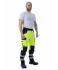 Сигнальные брюки Brodeks KS309 желтый/черный (52)