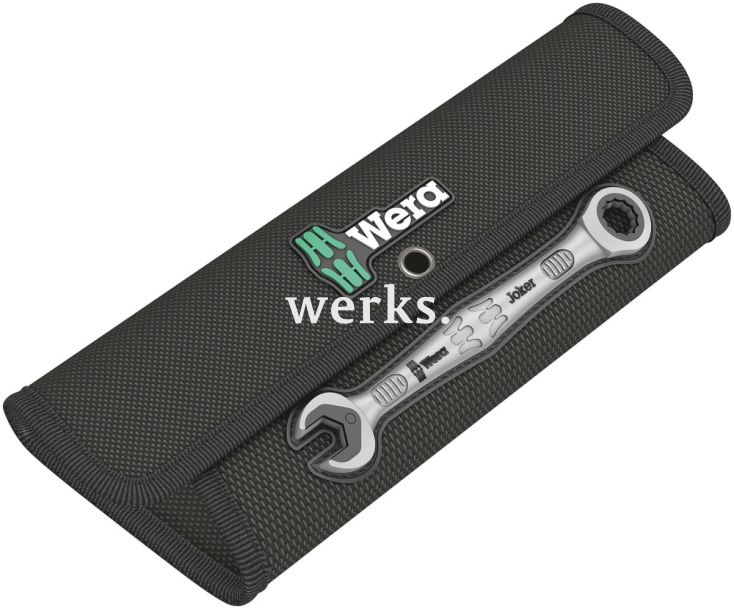 Сумка складная из полиэстера для 8 гаечных ключей Wera WE-671381