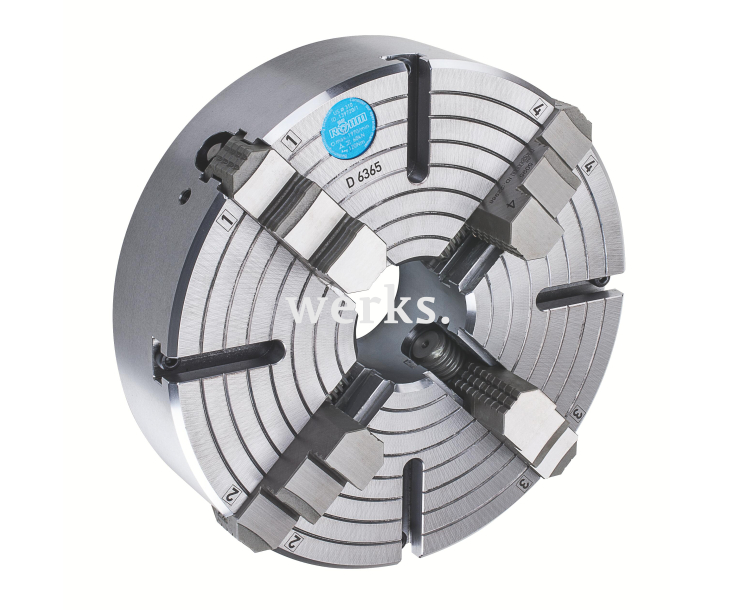 Стальной корпус USE 260, KK 6, ISO 702-3, реверсивные цельные губки Röhm 139784