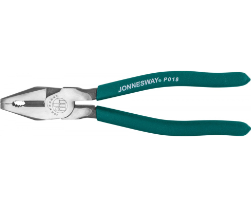 Пассатижи с увеличенными рычагами рукоятками 200 мм Jonnesway P018