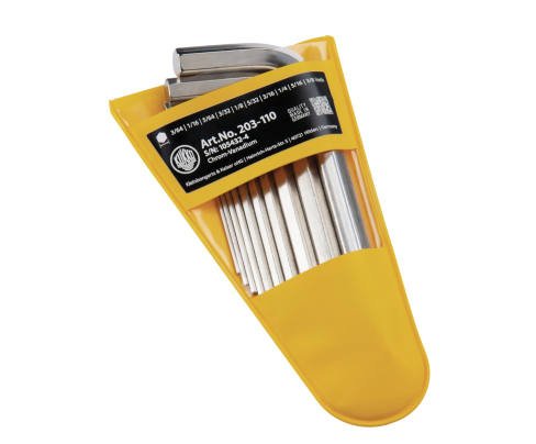 Г-образные отвёртки в наборе KUKKO 203-280