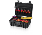 Чемодан с инструментом Robust23 Start Elektro 24 предмета Knipex KN-002134HLS2
