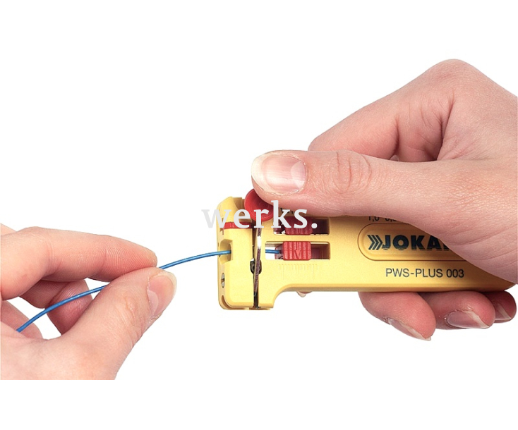 Инструмент PWS-Plus 001 для снятия изоляции с телекоммуникационных кабелей Jokari JK 40024