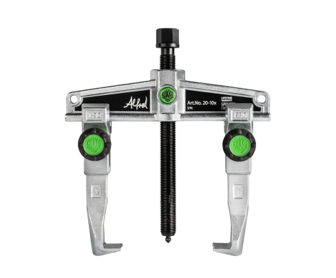 Съемник универсальный 2-рычажный 160 х 150 мм с быстрорегулируемыми захватами KUKKO 20-2x