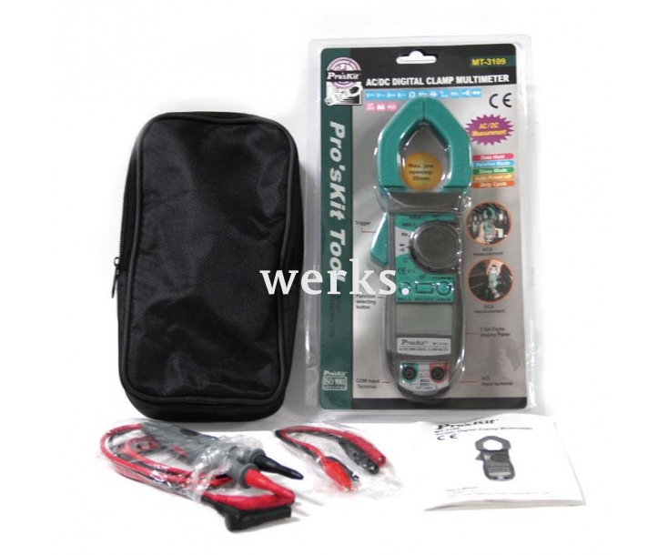 Клещи цифровые токоизмерит. ProsKit MT-3109