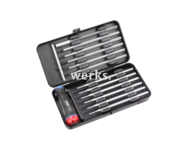 Набор с динамометр. отверткой 1.5-3.0 Нм и битами Felo SL PH PZ TORX PH/SL PZ/SL 12 предметов 10099716