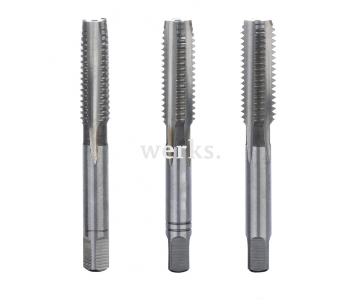 Набор метчиков 3шт HSS CSN223010 2n метрическая резьба М9х1,25 Bucovice Tools 140090-3