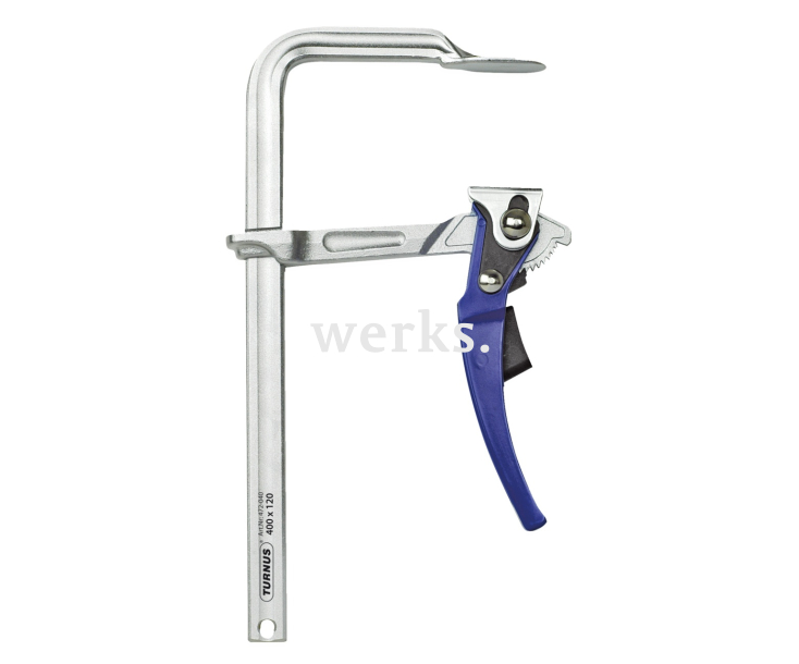 Цельнометаллическая рычажная струбцина VIRIDIS KUKKO 472H0120-060