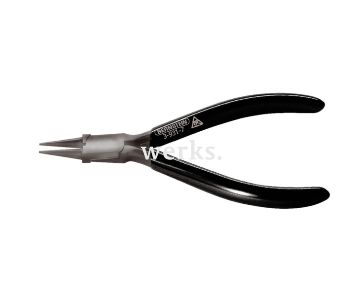 Круглогубцы прецизионные BLACKline антистатические Bernstein BS-3-931-7