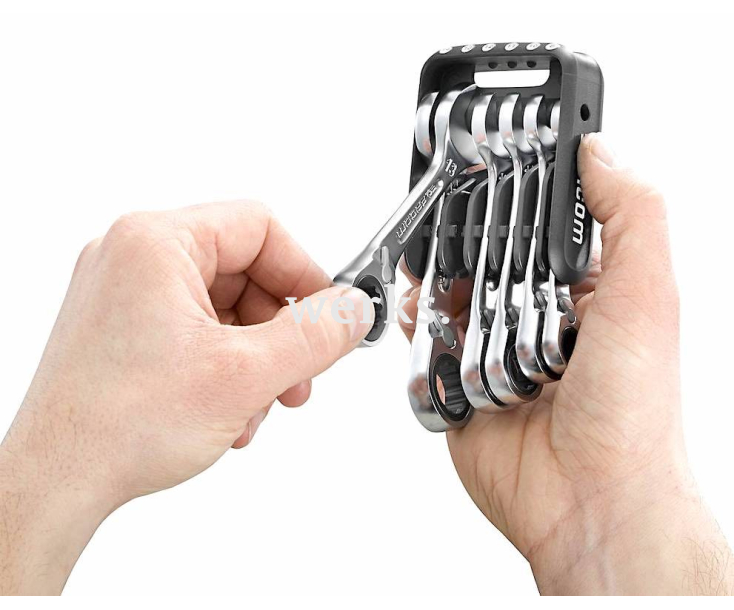 Набор комбинированных гаечных ключей Facom 467BS.JP6 6 предметов