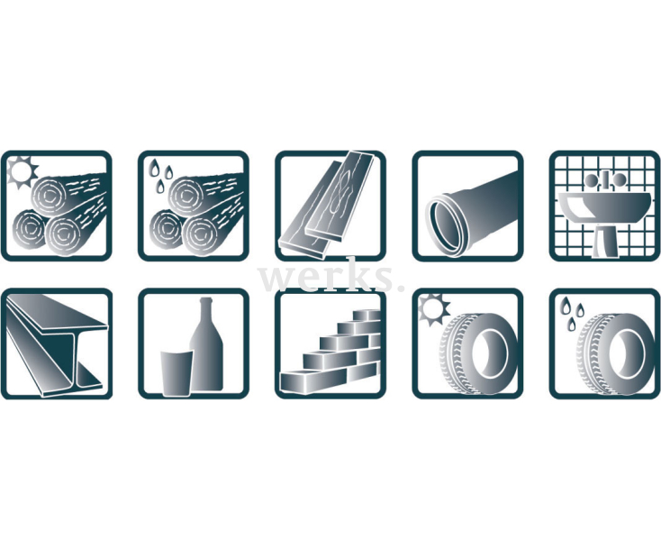 Карандаш двусторонний Classic Black&White FOR ALL Pica 546/24-1