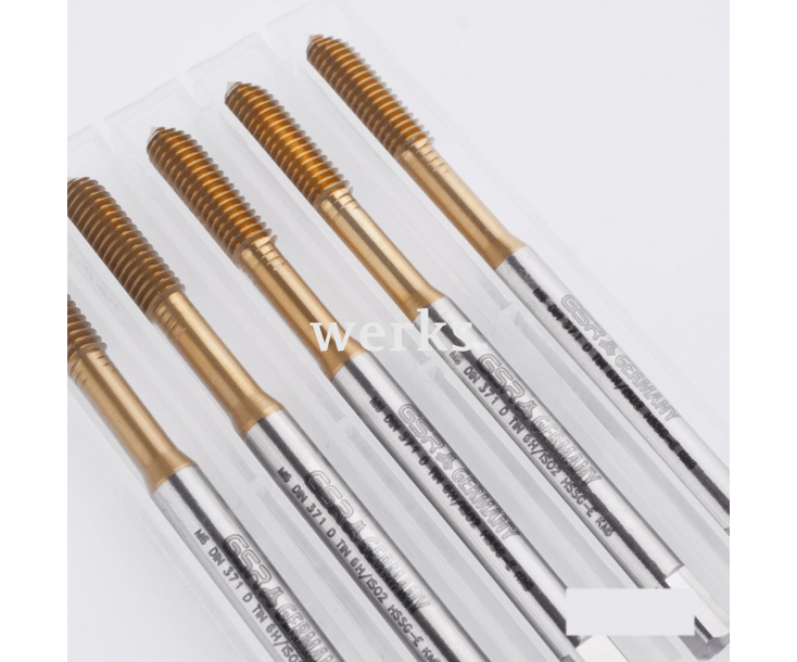 Раскатник DIN371 C HSSE-TiN 6HX M4 Werks W.3800300