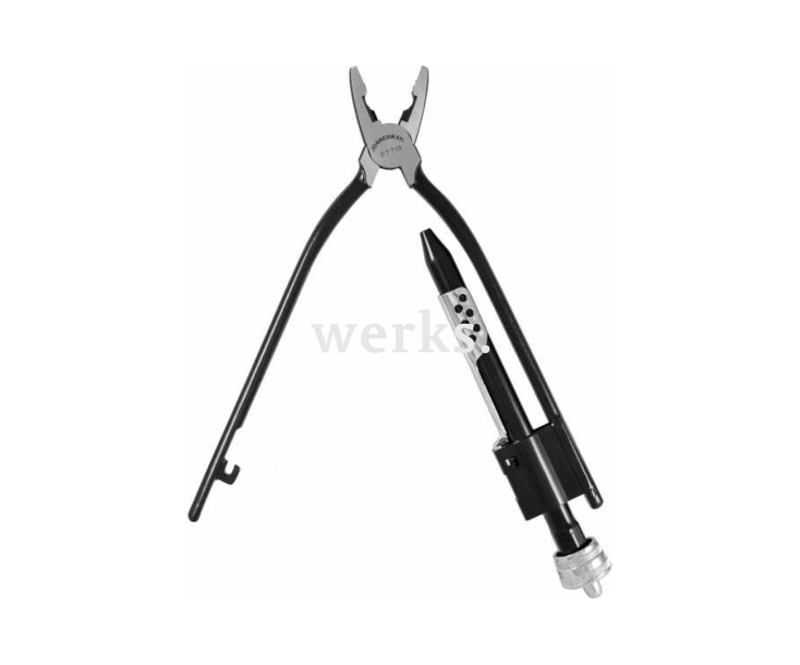 Плоскогубцы для скручивания проволоки с реверсом (твистеры) 225 мм Jonnesway P7719R