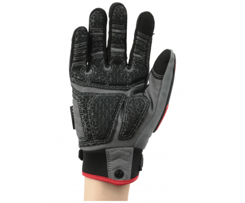 Перчатки рабочие Brodeks G-63i Серый/Черный/Красный (9)