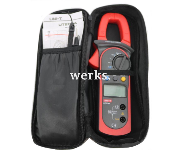 Клещи токоизмерительные UNI-T UT204A постоянного и переменного тока