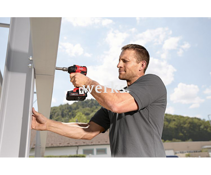 Двухскоростной аккумуляторный гайковерт 18 В ударный IW 1/2" 18.0-EC C Flex 491268