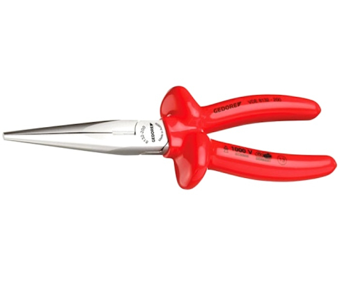 Длинногубцы VDE 8132-160 прямые 160 мм Gedore 6721570