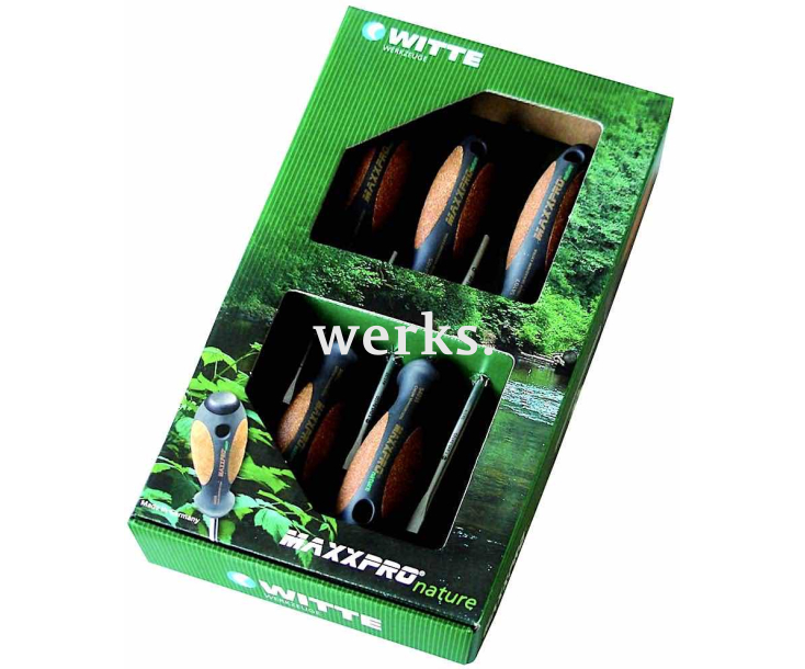 Набор отверток SL PH Witte MAXXPRO Line nature 654865 5 пр.