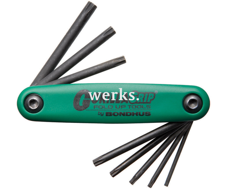Складной набор штифтовых ключей TORX Bondhus 12634 8 предметов