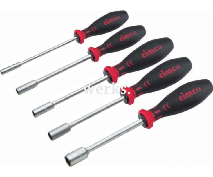 Набор отверток-торцовых ключей HEX nut Cimco 117200 5 штук