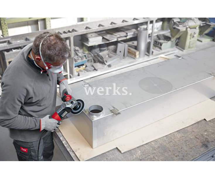 Угловая шлифовальная машина 1400 Вт 125 мм LE 14-7 125 INOX Flex 406546