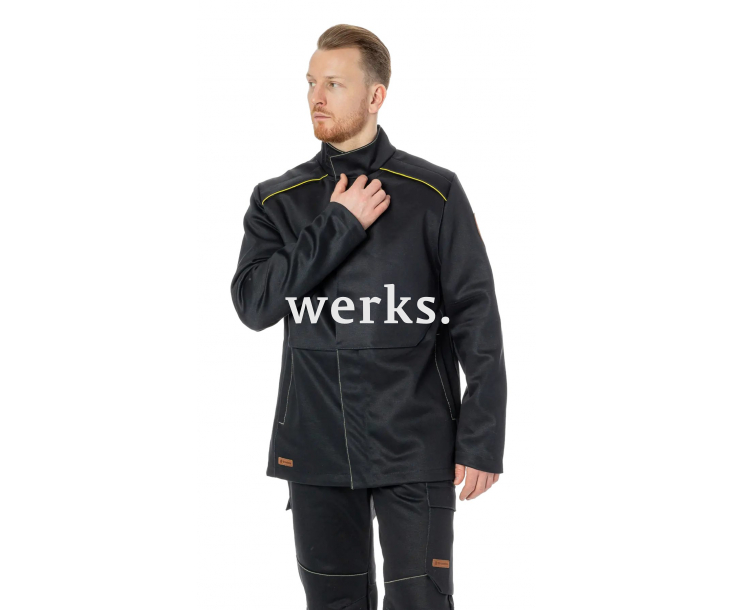 Куртка сварщика 2 класса Brodeks FS 28-02 черный (XS)