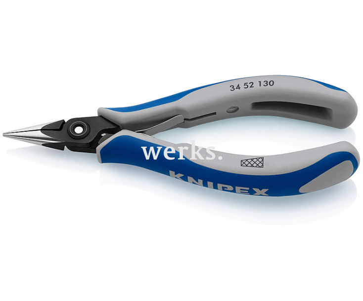 Прецизионные плоскогубцы захватные для электроники Knipex KN-3452130