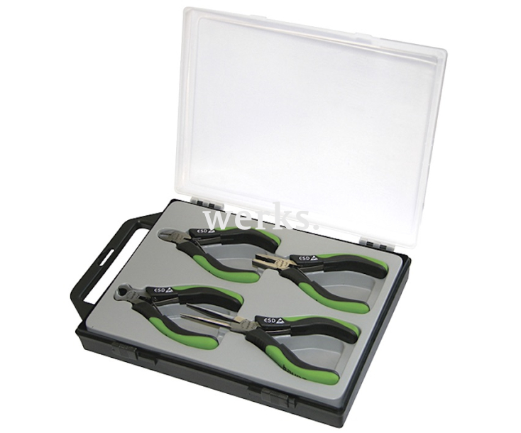 Набор ESD инструмента для электроники Haupa 211880 4 предмета