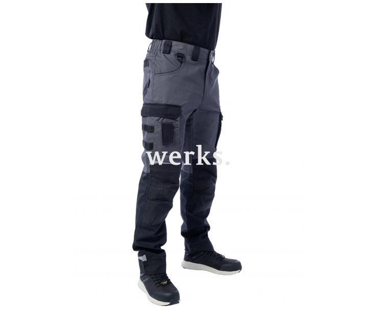 Брюки Brodeks KS302 серый/черный (62)