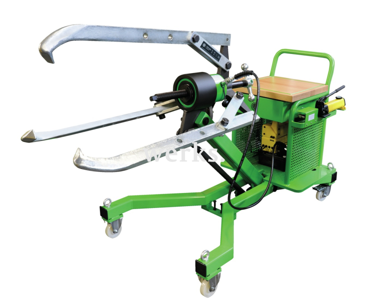 Транспортируемый гидравлический съёмник 