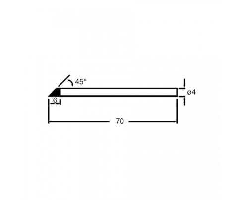 Жало для паяльника ProsKit SI-S120T-4C