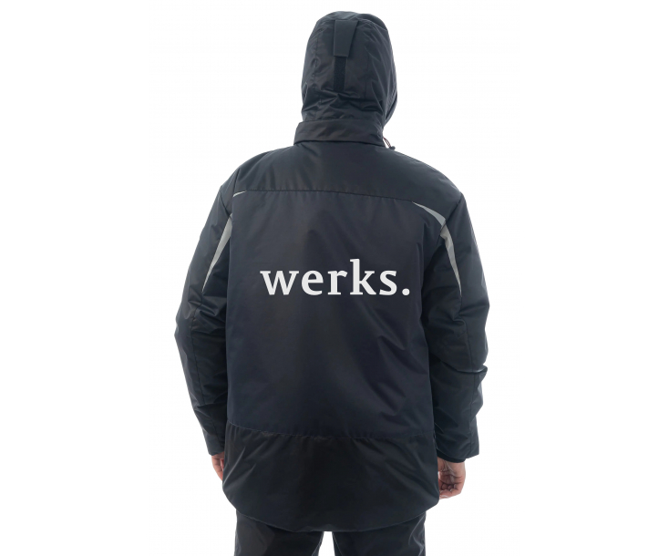 Зимняя куртка Brodeks KW231 синий/черный (XL)