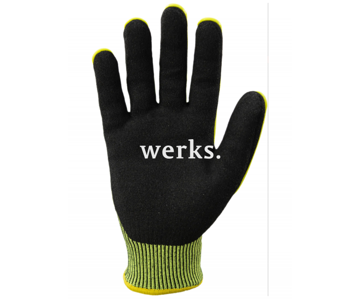 Перчатки рабочие Brodeks GC-22i серый/черный/желтый (11)