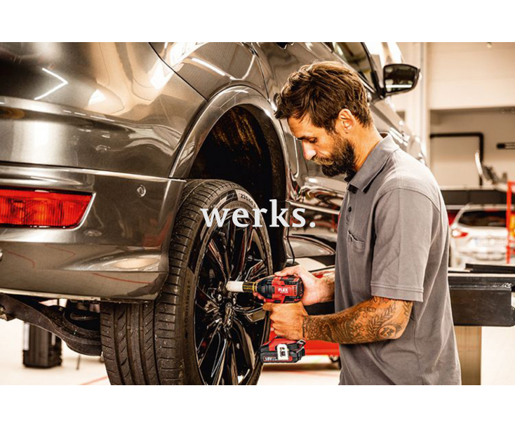 Двухскоростной аккумуляторный гайковерт 18 В ударный IW 1/2" 18.0-EC C Flex 491268