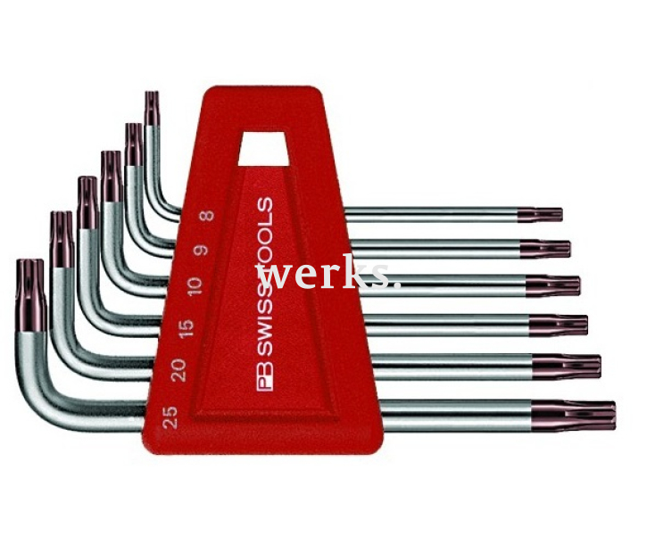 Набор штифтовых ключей TORX PB Swiss Tools PB 410.H 8-25 6 шт.