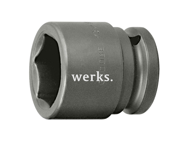 Головка ударная торцовая HEX K 32 13/16AF 3/4" 13/16" Gedore 6285300
