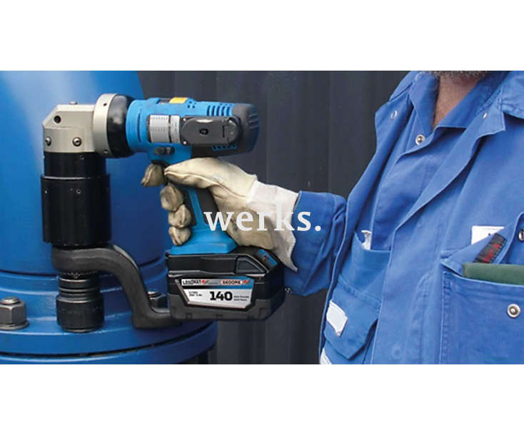 Аккумуляторный угловой динамометрический гайковерт, серия LAW, квадрат 1 дюйм, 9 об/мин, Losomat LAW - 16ST