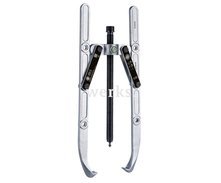 Универсальный двухзахватный съёмник с шарнирными захватами  и регулировкой глубины фиксации KUKKO 205-3