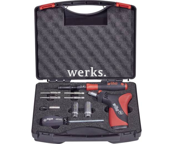 Набор инструментов для контроля давления в шинах Wiha 2833-2 40257, 12 предметов