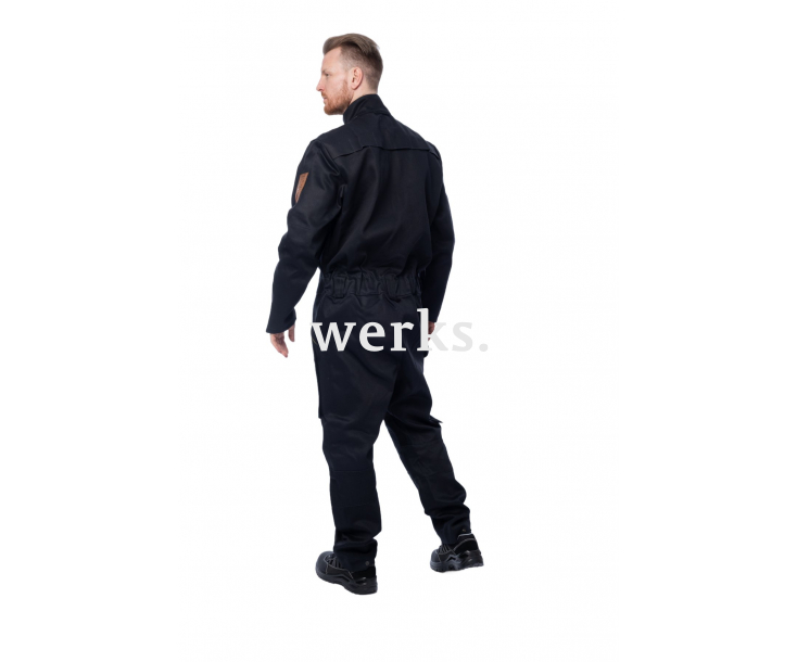 Комбинезон сварщика BRODEKS FS58-02 черный (XXXL)
